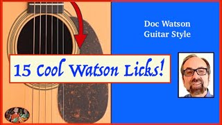 Details 15 Doc Watson Guitar Licks Guide