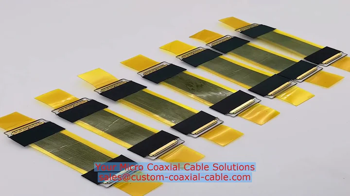 samtec micro coax cable Netherlands supplier micro-coax assembly supplier 20 pin harness EV Cabin He