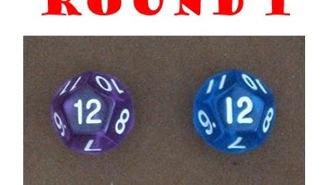 d12 Tuesday: Round 1