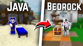 Minecraft Bedwars But If I Lose, I Change Versions...