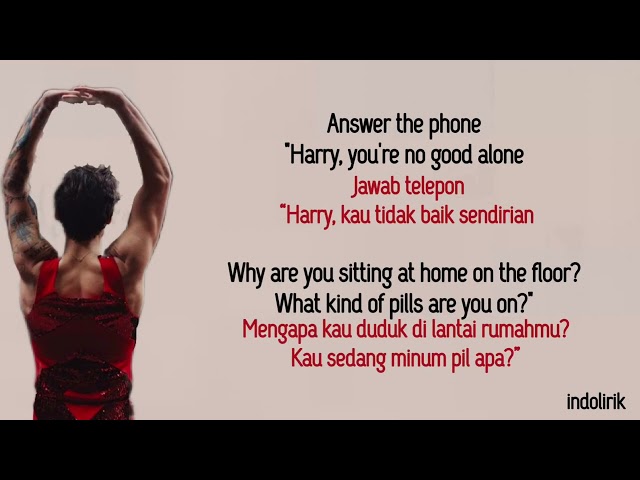 Harry Styles - AS It Was | Lirik Terjemahan class=