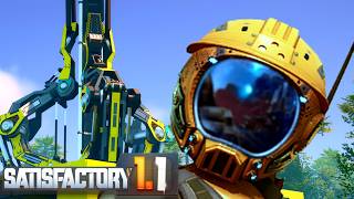 SATISFACTORY  1.1 - SPACE ELEVATOR AWAY! - Cinematic Let's Play / Beginner's Guide Episode 2