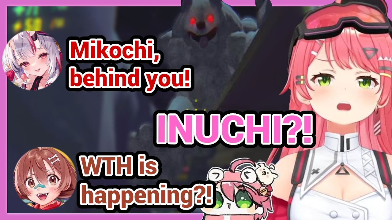 Miko Met Inuchi in REPO But It's Steroid Inuchi!!! Other Fun Moments With Fubuki Ayame Korone Flare!