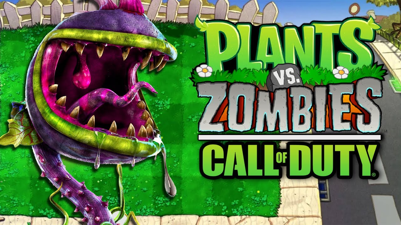 If Plants VS Zombies was in Call of Duty 