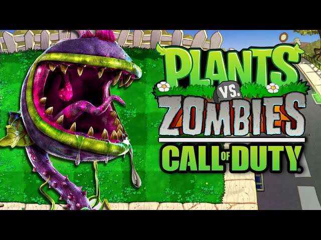 PLANTS VS ZOMBIES - CITY OF CHAOS ☆ Call of Duty Zombies (Zombie Games) 