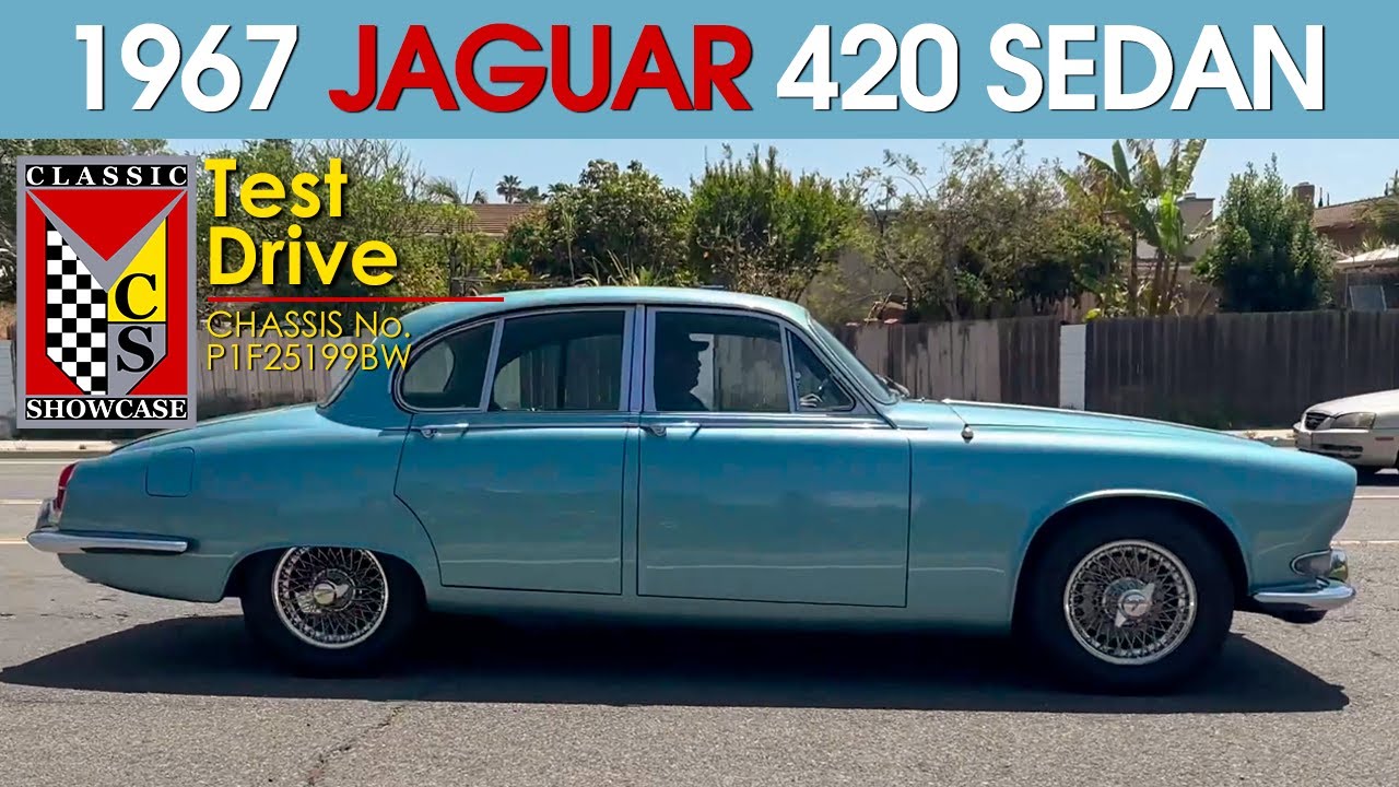 1967 Jaguar 420 Sedan - Test Drive