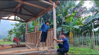 Download Lagu CUONG \u0026 LAN are excitedly building the first walls of their new kitchen. A unique work of art. MP3