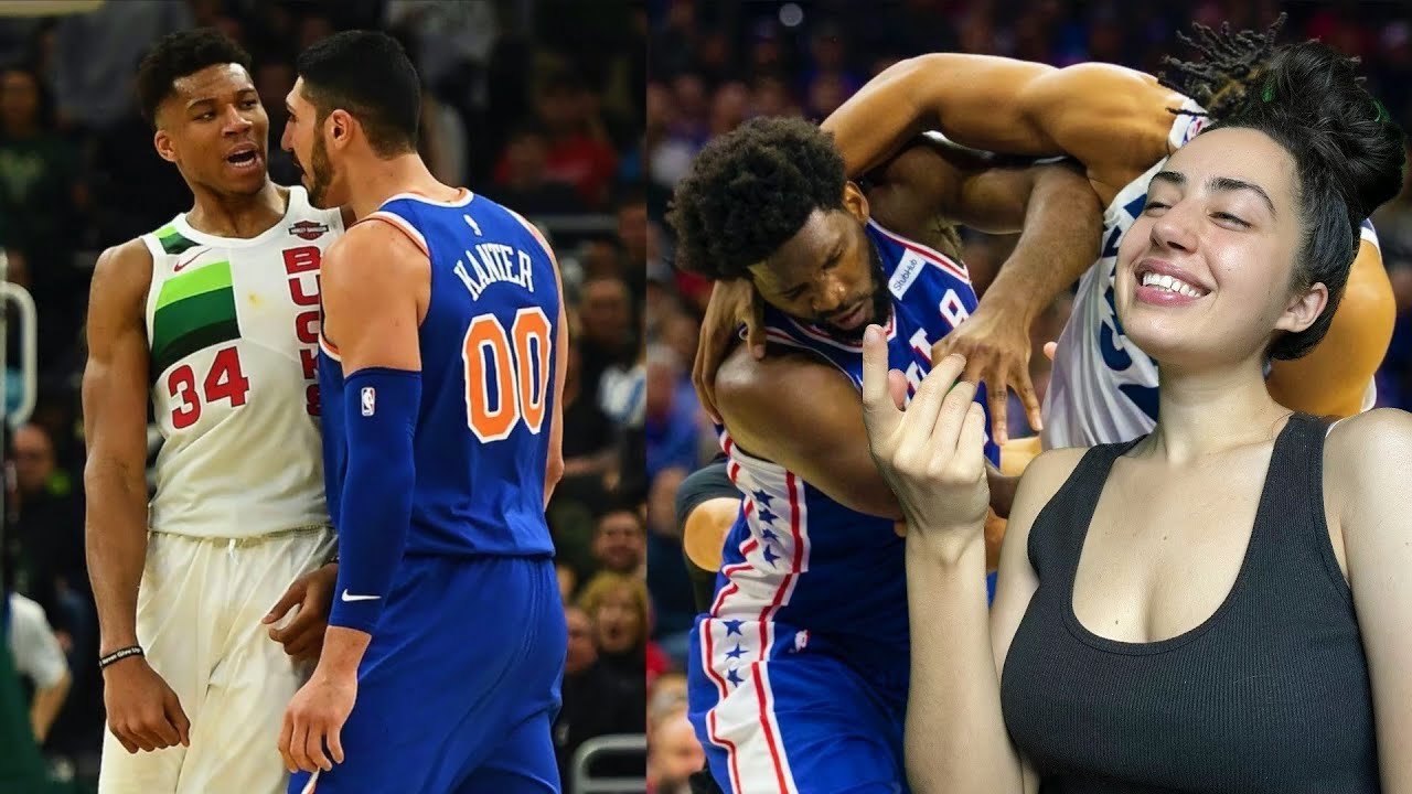 EUROPEAN REACTS TO NBA "Heated" MOMENTS