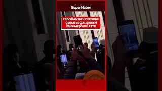 Hurbaşkanı Erdoğanı Videoya Çekmeye Çalışırken Eşi Arayınca Meşgule Attı