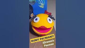 Pacman VS ROBOT PACMAN | Cardboard Version #shorts