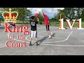 1 vs 1 Basketball King of The Court! Who's the best? Ting goes on fire from ANYWHERE on the court!