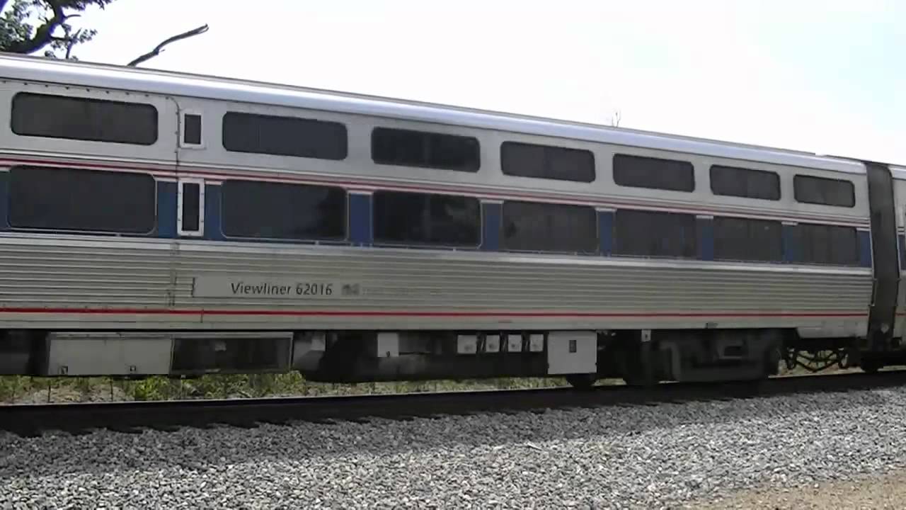 Heritage Unit 184 and NS 8731 lead Amtrak Crescents