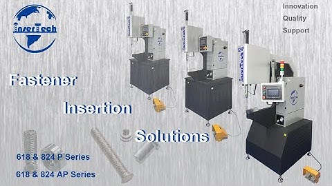 InserTech 618AP Fastener insertion machine operation (1)