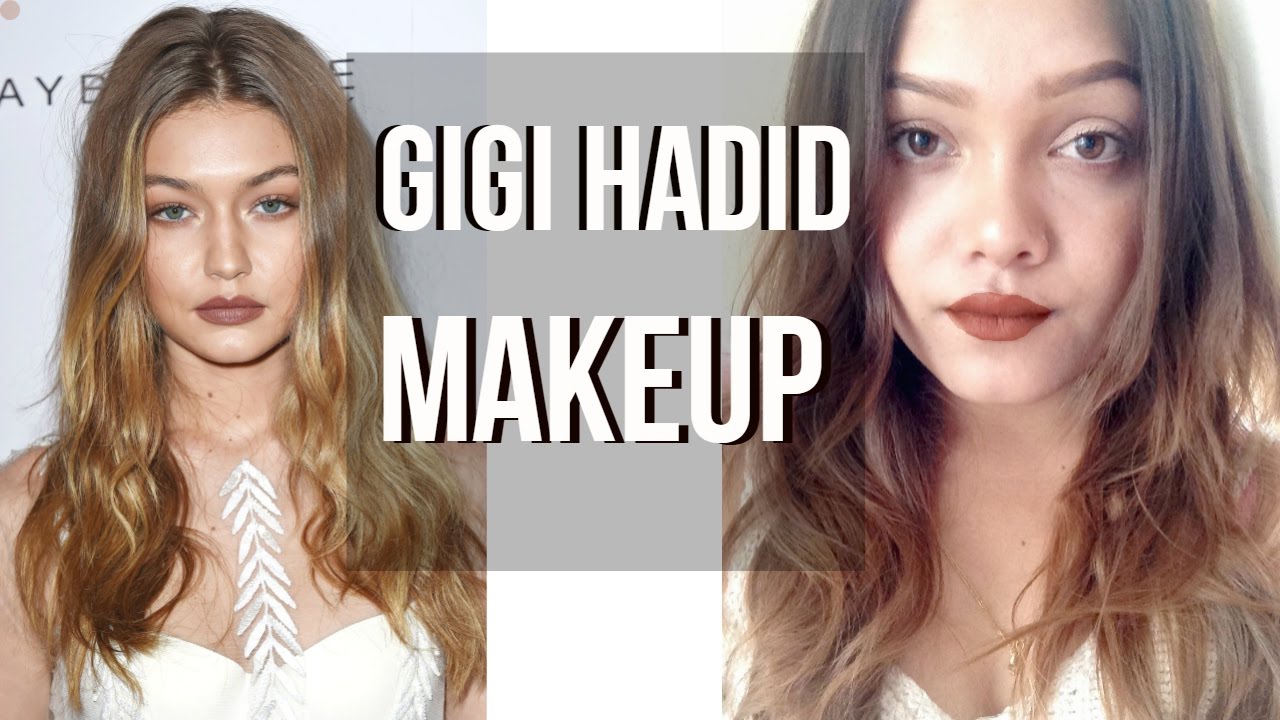 Gigi Hadid Inspired Makeup Elegant Rosy YouTube