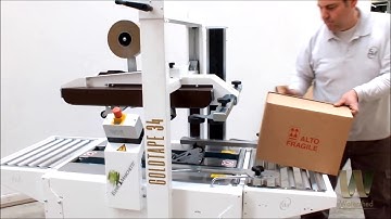 Goldtape 34R Automatic Random Case Taping Machine
