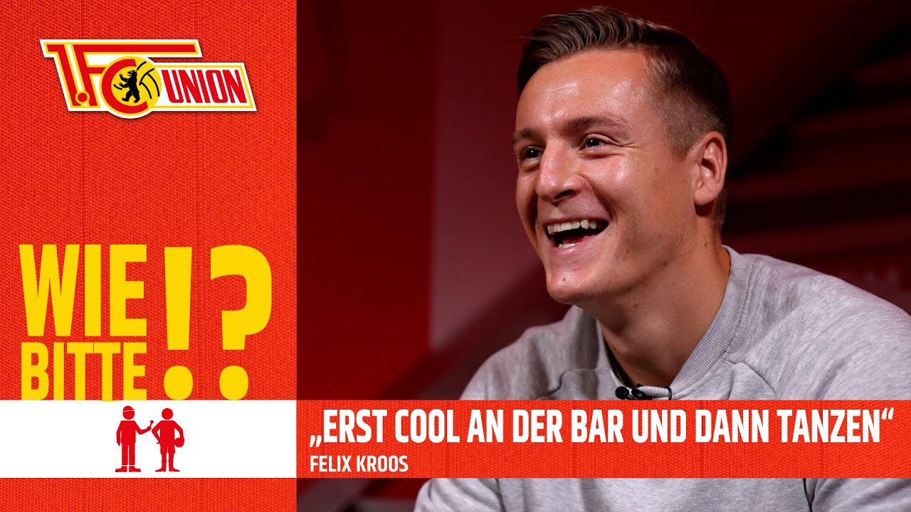 "Auf welche Frage möchtest Du NIE antworten?" | Felix Kroos | WIE BITTE?! | 1. FC Union Berlin
