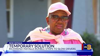 Richmond homeowner says the city's road safety solution is just a 'Band-Aid'