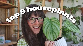 TOP 5 FAVORITE HOUSEPLANTS SPRING 2024!