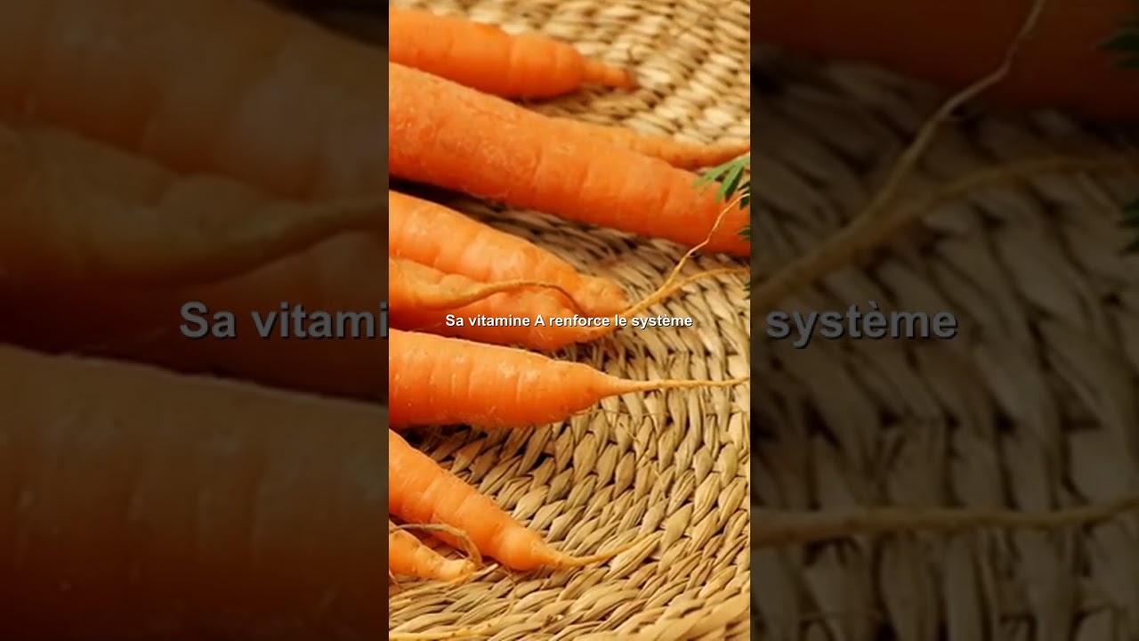 pourquoi la carotte, lumineuse, est un aliment si recommandé 