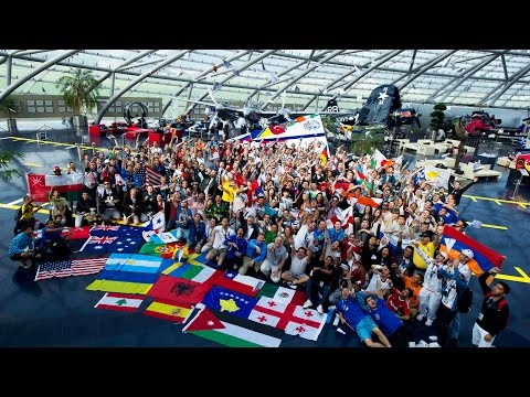 World Championship Paper Plane Contest - Red Bull Paper Wings 2012