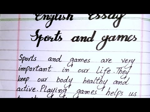 Sports and Games Essay in English | Importance of Sports for Students ...