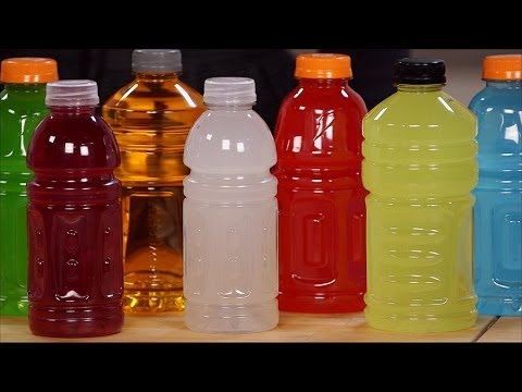 Thumbnail for the embedded element "Are Sports Drinks Good For You? | Fit or Fiction"