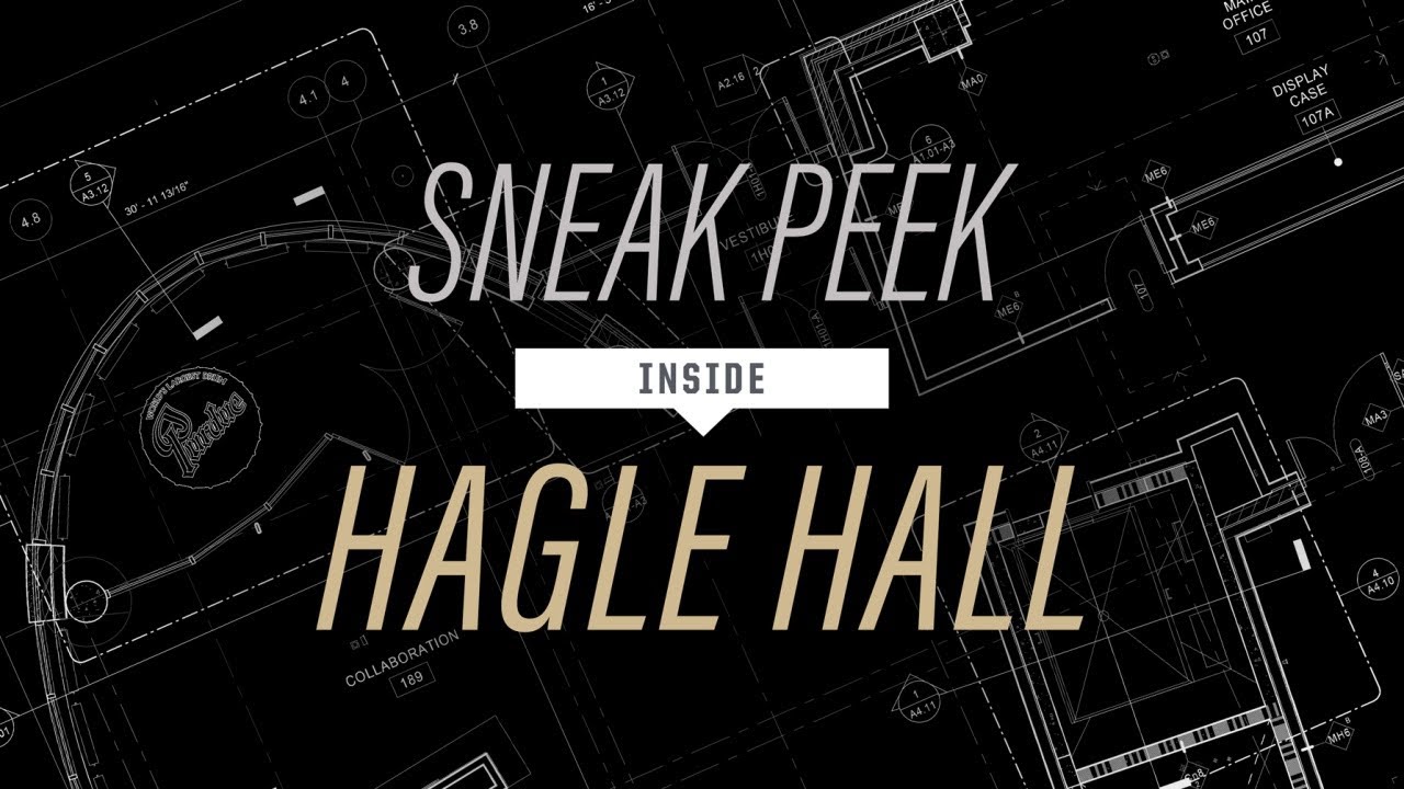 Sneak Peek Inside Hagle Hall - YouTube