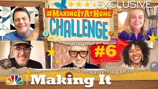 Nick Offerman, Amy Poehler and the Makers #MakingitAtHome Challenge Ep. 6 | Making It | NBC