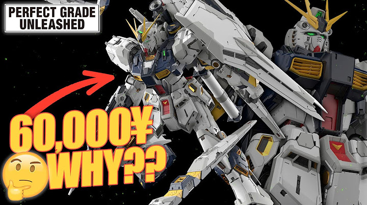 We Need to Talk About the PG Unleashed Nu Gundam...