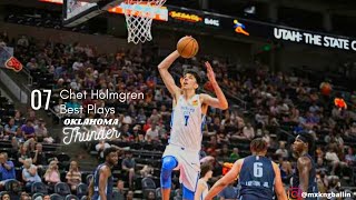 Chet Holmgren Best Plays In NBA Summer League 2k23