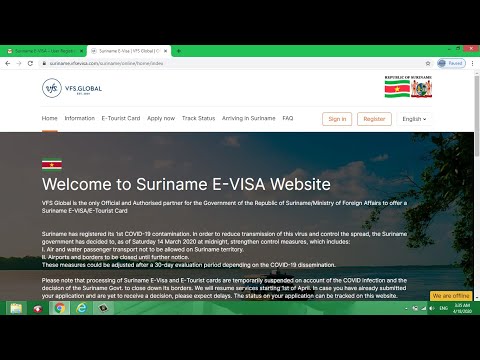 Suriname E visa. How To Apply suriname visa.Suriname E visa for pakistan.suriname e visa requirement