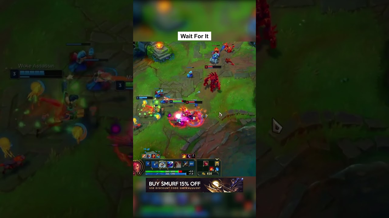 Vi Counter Gank | Buy League Smurf Account link in the description | 