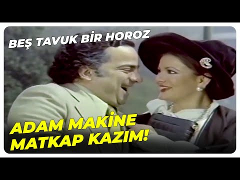 Uşak Tam Bir Performans Canavarı! | Beş Tavuk Bir Horoz - Nebahat Çehre Eski Türk Filmi