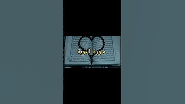 سورة التوبة #المغرب#القرآن #القرآن_الكريم