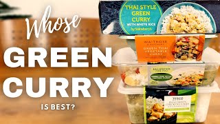 Who has the best ready meal green curry?     Supermarket Head to Head battle
