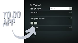 How to Build a Todo List App with Local Storage for Beginners - HTML, CSS & JavaScript screenshot 4