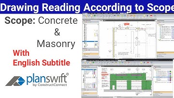 Concrete and Masonry|U.S Estimation|Planswift Complete Course|Quantity Takeoff