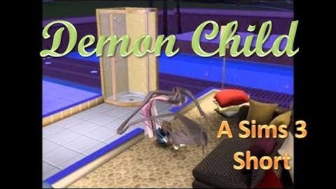DEMON BABY - The Sims 3, A Glitch