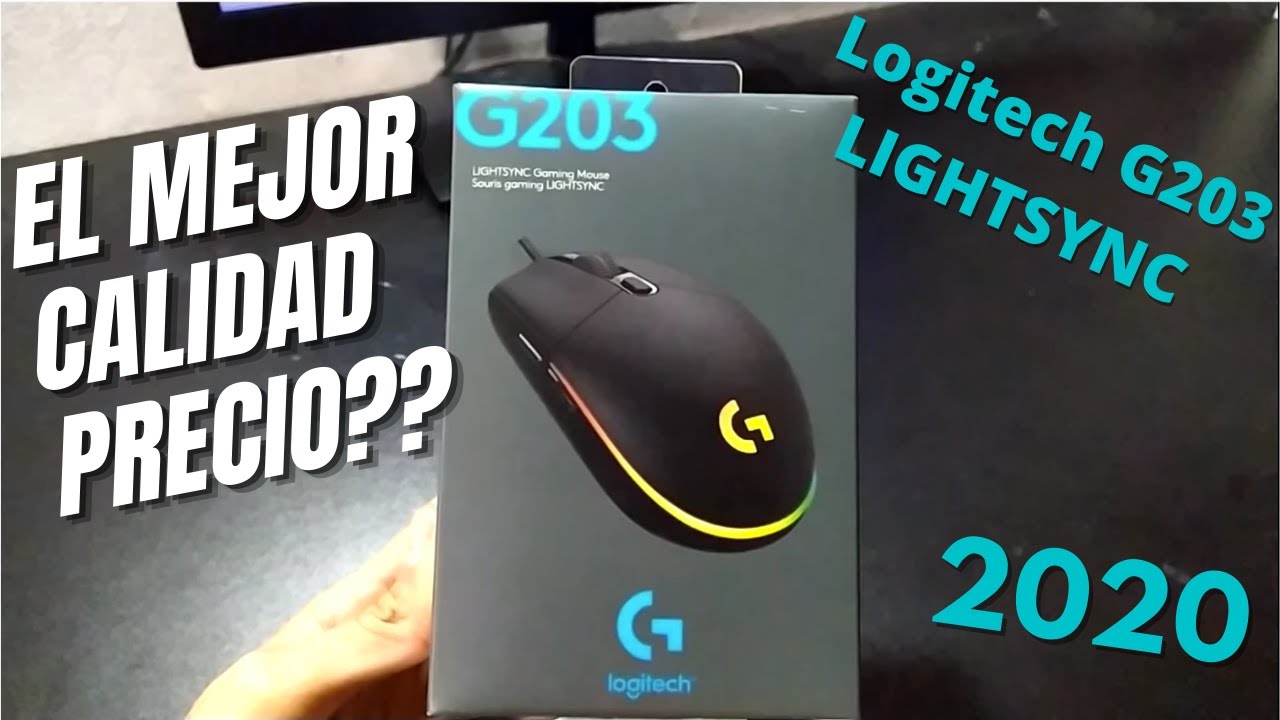 EL MEJOR CALIDAD PRECIO?? | Mouse Logitech G203 LIGHTSYNC | UNBOXING Y REVIEW EN ESPAÑOL