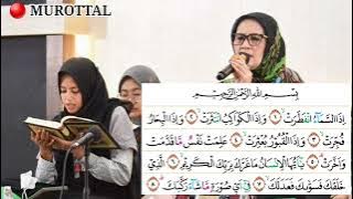 surat al-Infitar Bu Nyai Hannah lirboyo qur'an juz amma beserta teks
