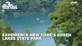 Plunge into Ice Age history at Green Lakes State Park