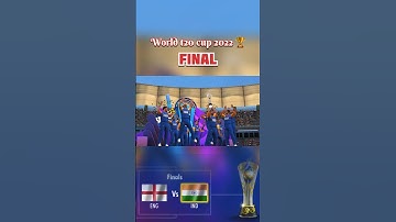ɪɴᴅ🇮🇳 Vꜱ 🏴󠁧󠁢󠁥󠁮󠁧󠁿ᴇɴɢ ᴡᴏʀʟᴅ ᴛ20 ᴄᴜᴘ 🏆 2022 ꜰɪɴᴀʟ ᴡᴄᴄ3 #gamplay #gaming #shorts
