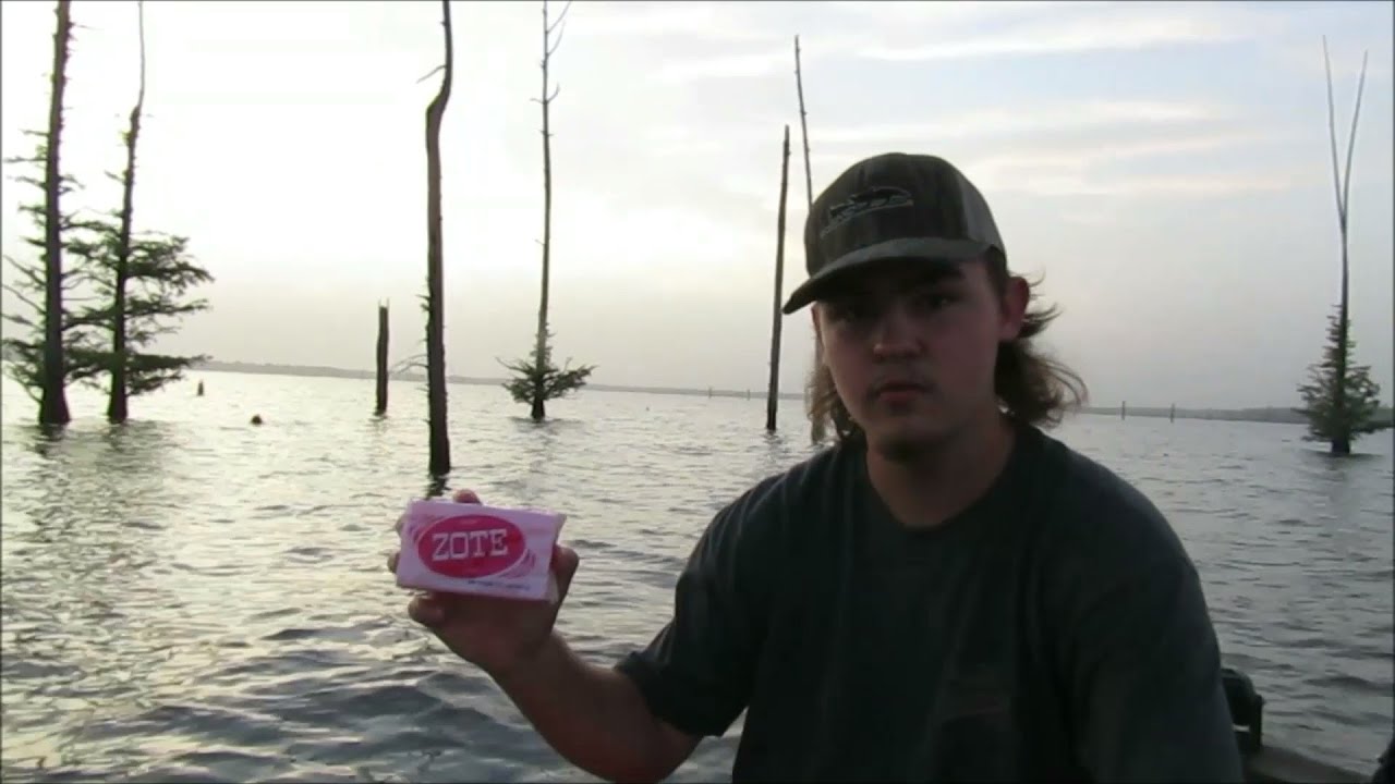 Trotlining with Zote Soap as Bait!!!/Fishin the South 