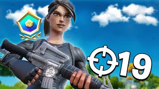 19 kill win in unreal solo reload ranked!!!