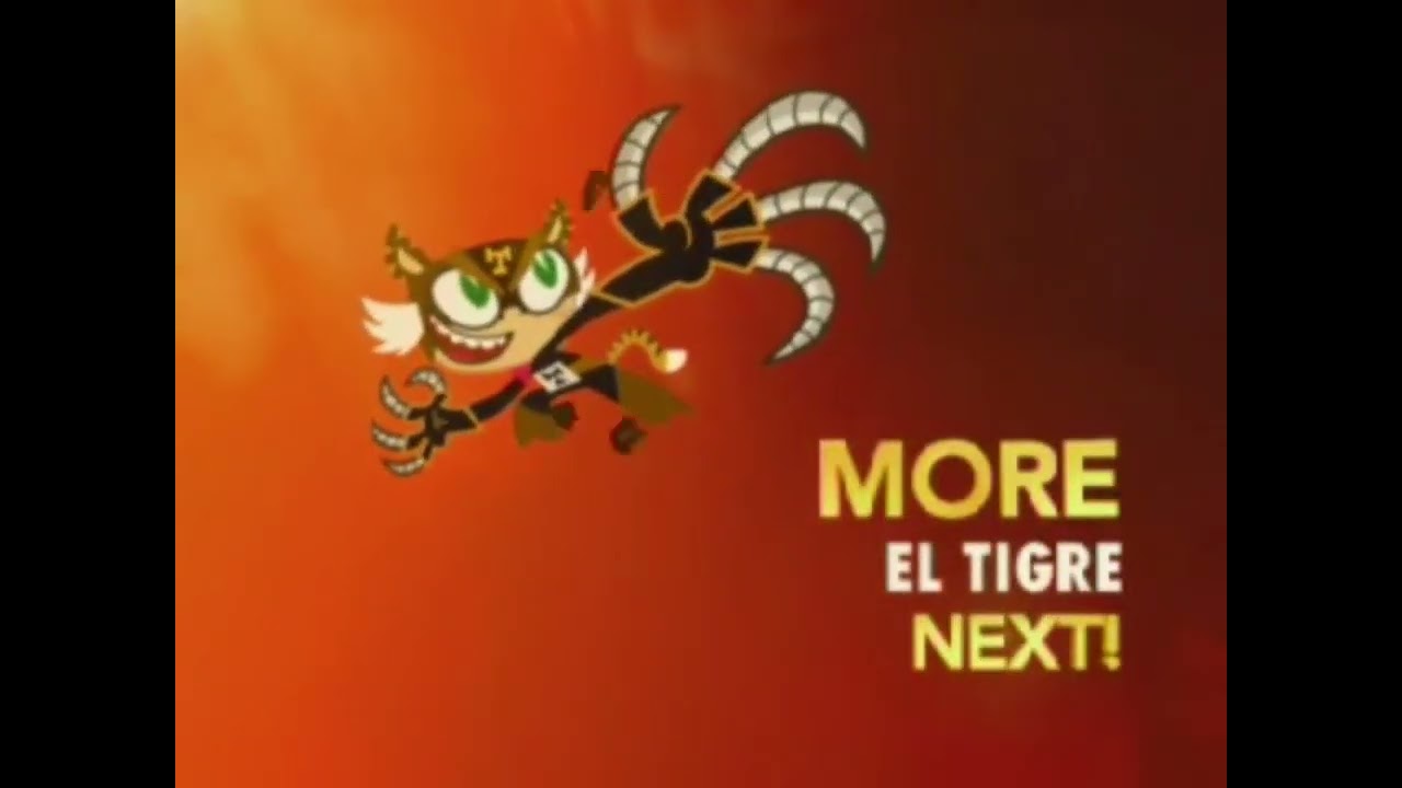 Nicktoons bumper More El Tigre weekend variant 2009-2013