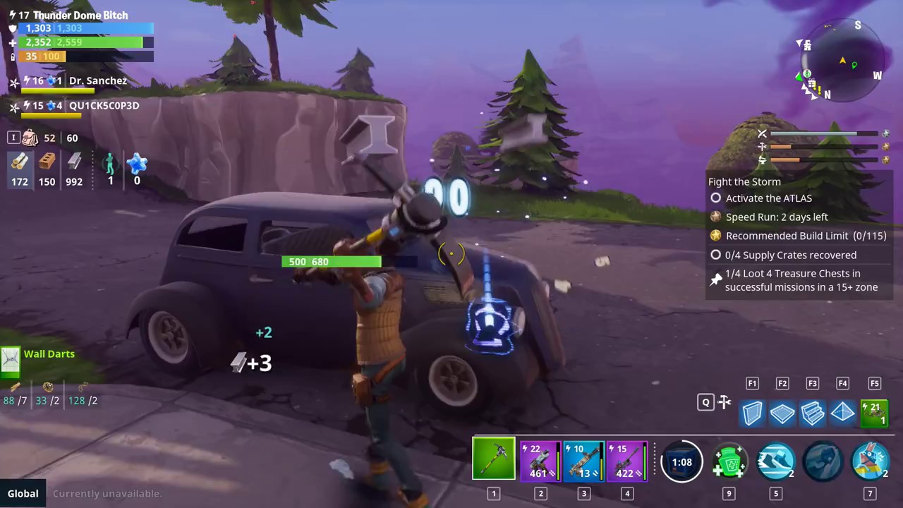 Fortnite Save The World Co Op Gameplay Fortnite Save The World Co Op Session 1 Youtube