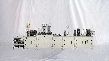 Face masks making machine folding respirator N95 line automatic máquina de mascarillas tipo plegable