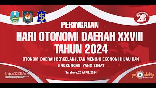 Upacara Hari Otonomi Daerah XXVIII Tahun 2024