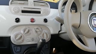 Fiat 500 How to remove factory radio / cd player