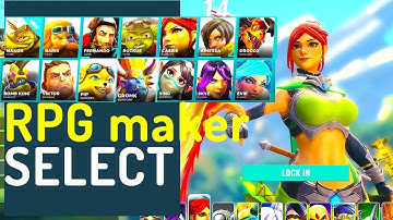 RPG maker: Character select plugin 2017